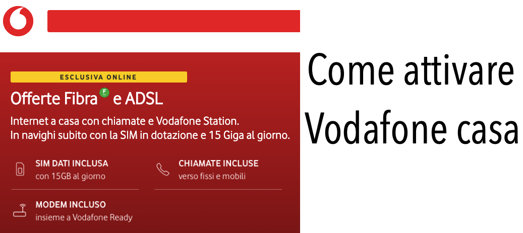 Attivazione Vodafone Casa